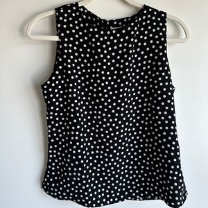 Vintage Polka Dot Blouse